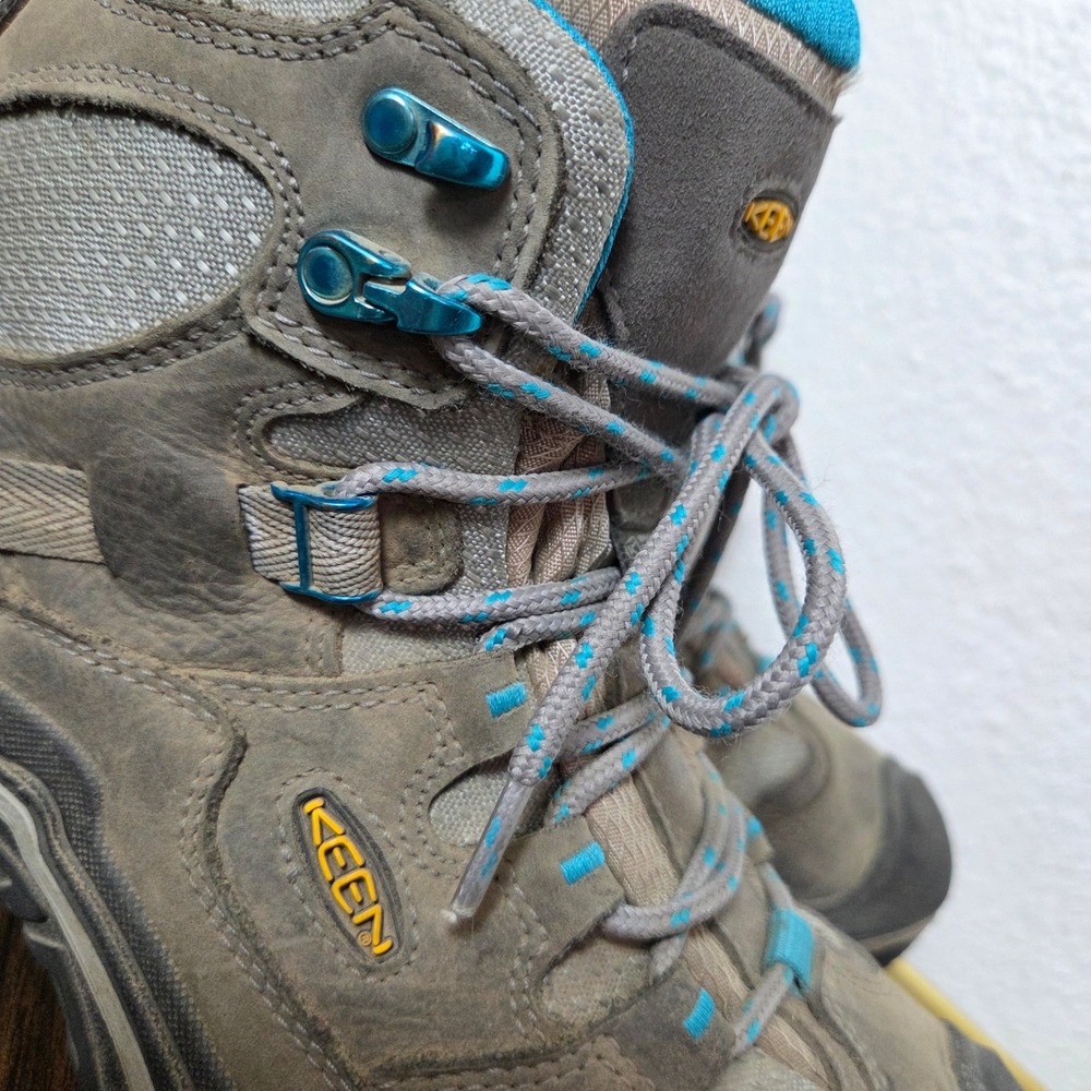 Keen Durand Ankle Height Hiking Boots womens size 8.5 - Picture 4 of 13